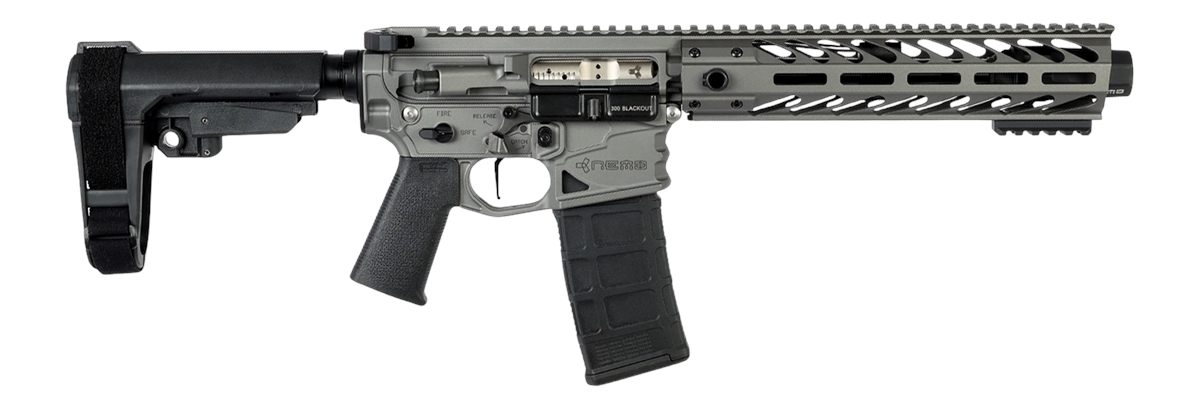 Nemo Arms BL-300-8P Battle-Light 30+1 8in Threaded Barrel, Tungsten Anodize
