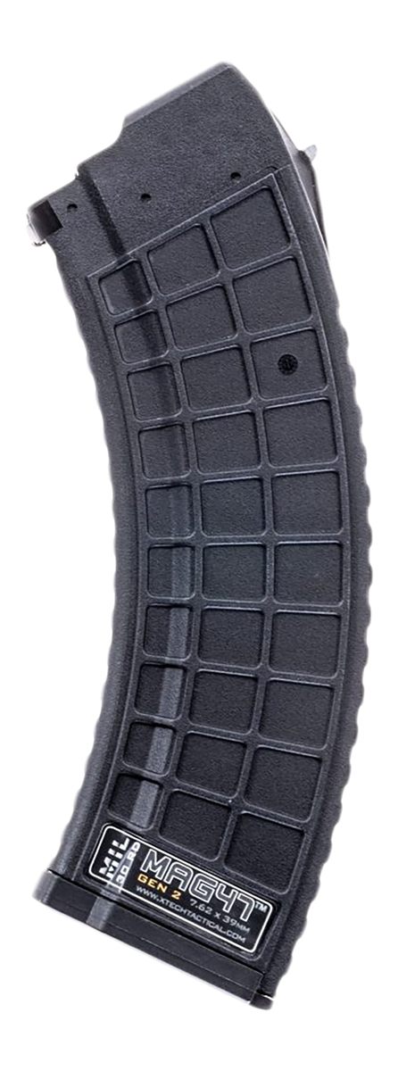 Xtech Tacitcal XTT1152BLKMIL Gen2 30rd Waffle 7.62X39 Fits AK-47 Black Stai