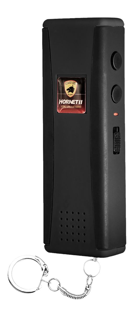 Skyline USA SGGDH2HVBK Stun Gun Hornet 2 Black Features Flashlight/Alarm In