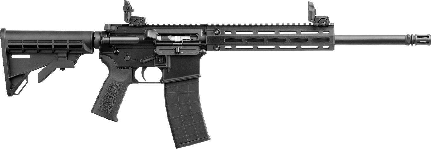 Tippmann Arms A101034 M4 Pro MSR 22 LR 25+1 16in Black Parkerized Threaded