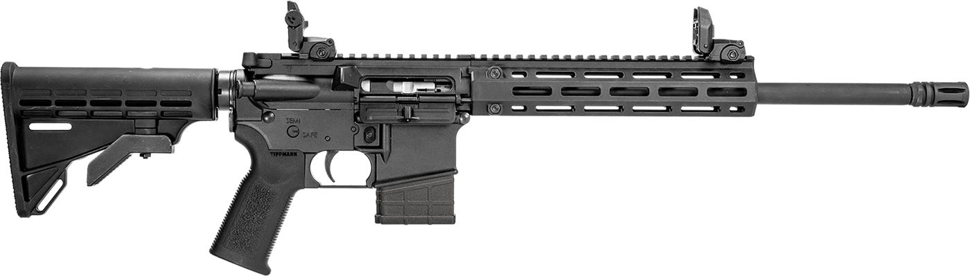 Tippmann Arms A101037 M4-22 Pro LR 10+1 16in Black Parkerized Barrel, Matte