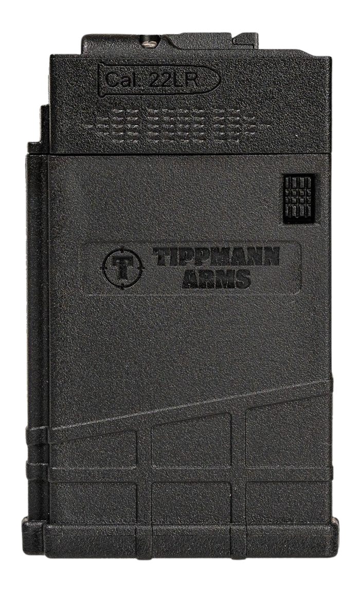 Tippmann Arms A201065 M4-22 10rd Low Profile LR, Black Steel