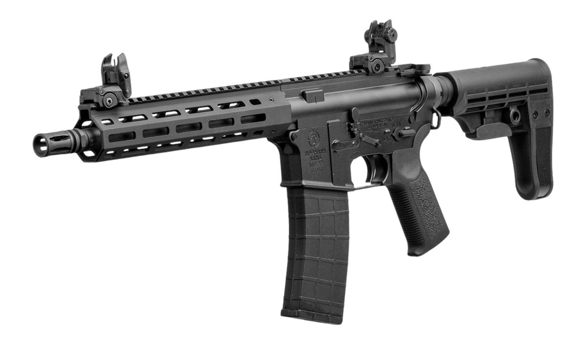 Tippmann Arms A101088 M4 Elite 22 LR 25+1 11in Black Parkerized Threaded Ba