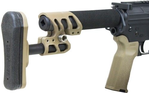 Odin Works OSZULUKITFDE Zulu 2.0 Adjustable Stock Kit Flat Dark Earth Alumi view 2