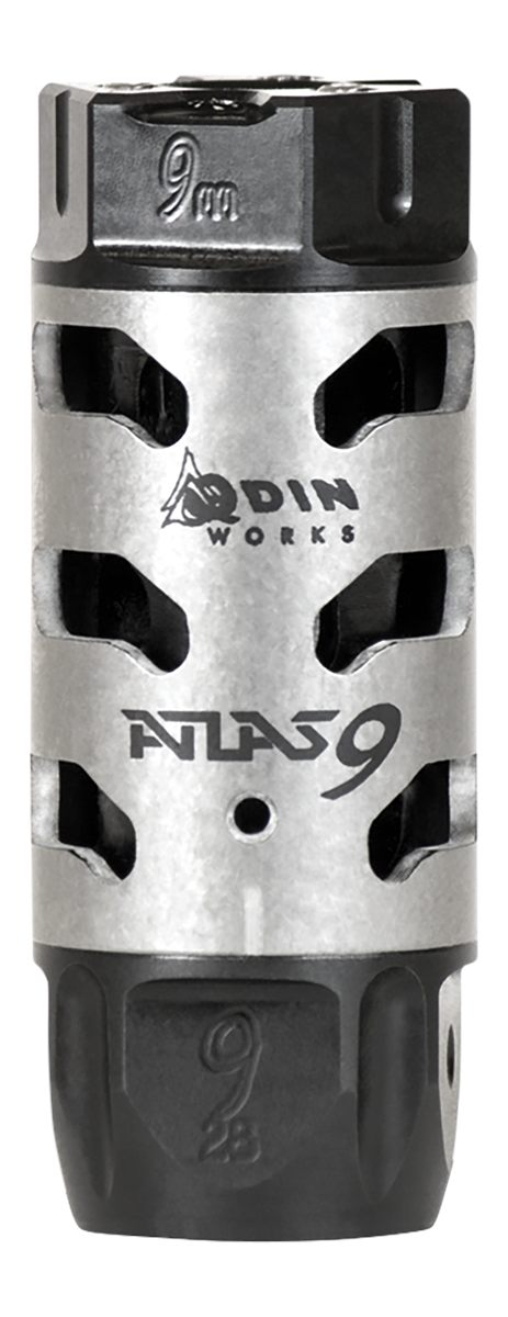Odin Works MBATLAS928 Atlas Compensator 1/2-28 Threads 2.50in OAL 9mm