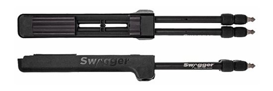 Swagger SWAGBPHT42 Hunter Bipod 9.75-41.25in Polymer view 2