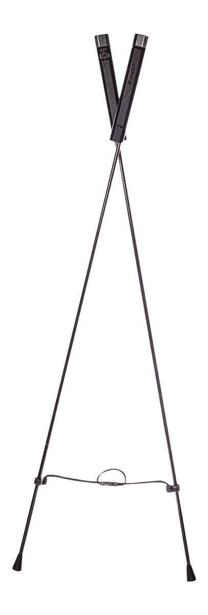 Swagger SWAGSTLITE Stalker Lite Shooting Stick Bipod Silver 21-36in Aluminu