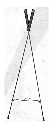 Swagger SWAGSTLITE Stalker Lite Shooting Stick Bipod Silver 21-36in Aluminu view 3
