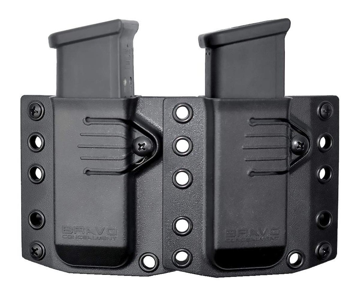 Bravo Concealment 3.0 Double Magazine Pouch for Glock 19 23 32 19X 45 19MOS
