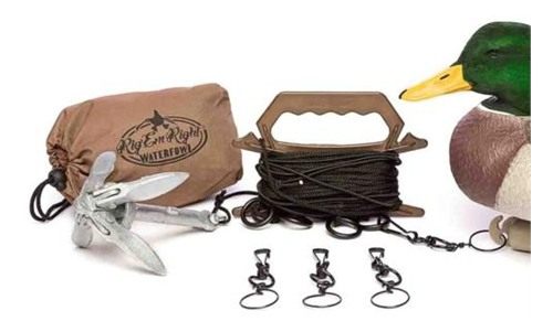 Rig Em Waterfowl Step-Up Jerk Decoy Ultimate Motion Device for Duck Hunting view 2