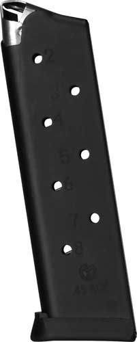 Metalform Magazines 1911 Govt. 45ACP 8RD Black Removable Base