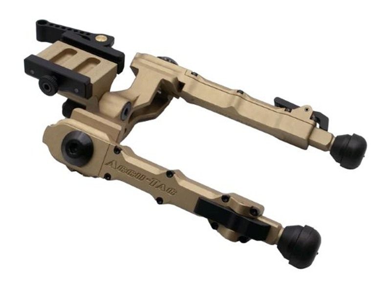 Accu Tac Bipod Wide Body Rifle 7.5in MAX Height Arca TAN