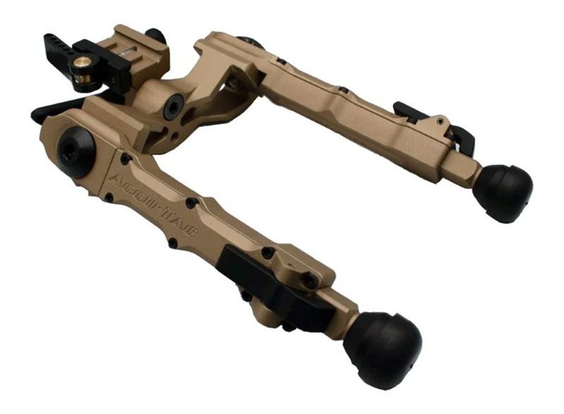 Accu Tac Bipod Wide Body Rifle 7.5in MAX Height Picatinny TAN