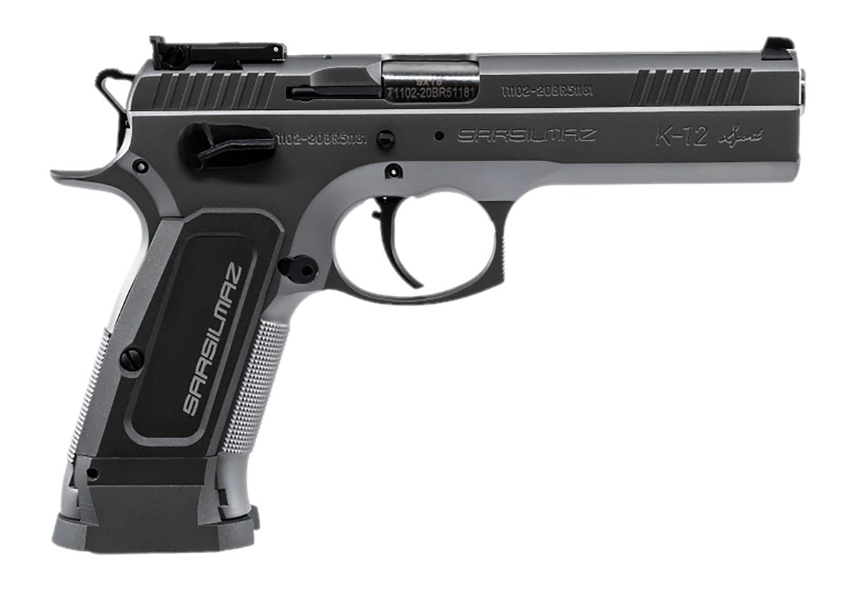SAR USA K12STSP Sport 9mm Luger 17+1 4.70in Stainless Target Crown Barrel