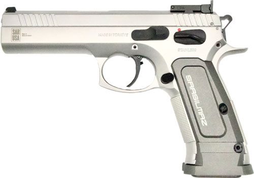 SAR USA K12STSP Sport 9mm Luger 17+1 4.70in Stainless Target Crown Barrel view 3