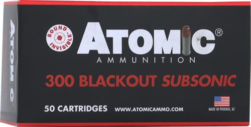 Atomic Ammunition 00465 Rifle Subsonic 300 Blackout 220gr Hollow Point Boat view 3