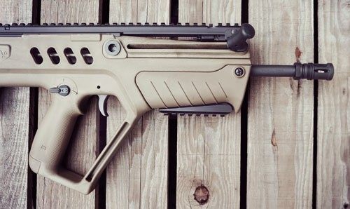 American Built Arms AB T Rail Picatinny Section FOR IWI Tavor Black