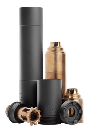Rugged Suppressors Obsidian45 Adapt Modular Direct Thread 45 Auto Black