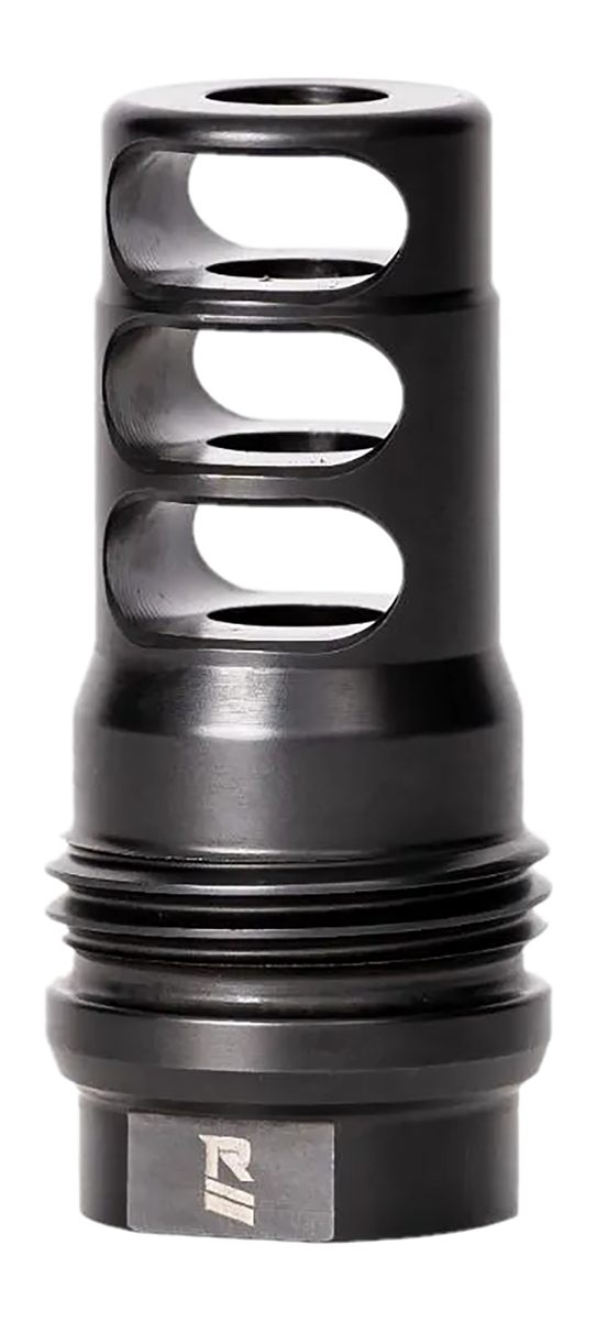 Rugged Suppressor MB001 3 Port Brake Black with 5/8in-24 tpi Threads 2.16in