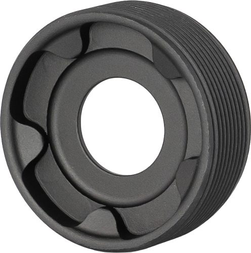 Rugged Suppressor FC004 Front Cap 45 ACP Black view 2