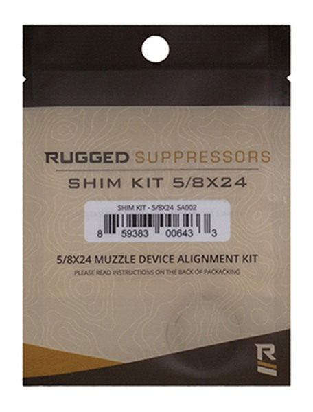 Rugged Suppressors SA002 Shim Kit for 5/8in-24 tpi view 4