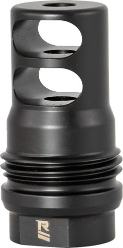 Rugged Suppressor MB010 2 Port Brake Black for 1/2in-28 tpi Threads 2.16in view 3