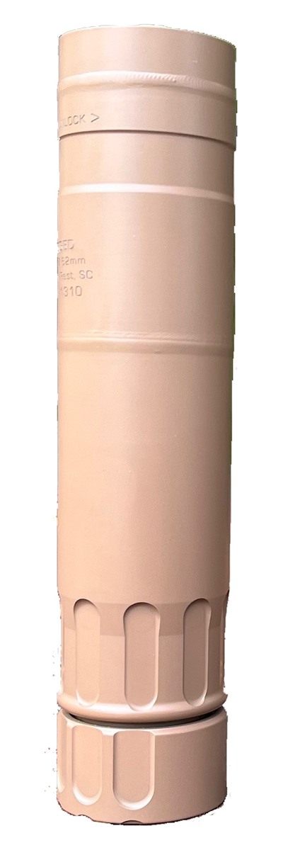 Rugged Suppressors Razor762 Taper Lock 7.62 to .300 RUM - FDE