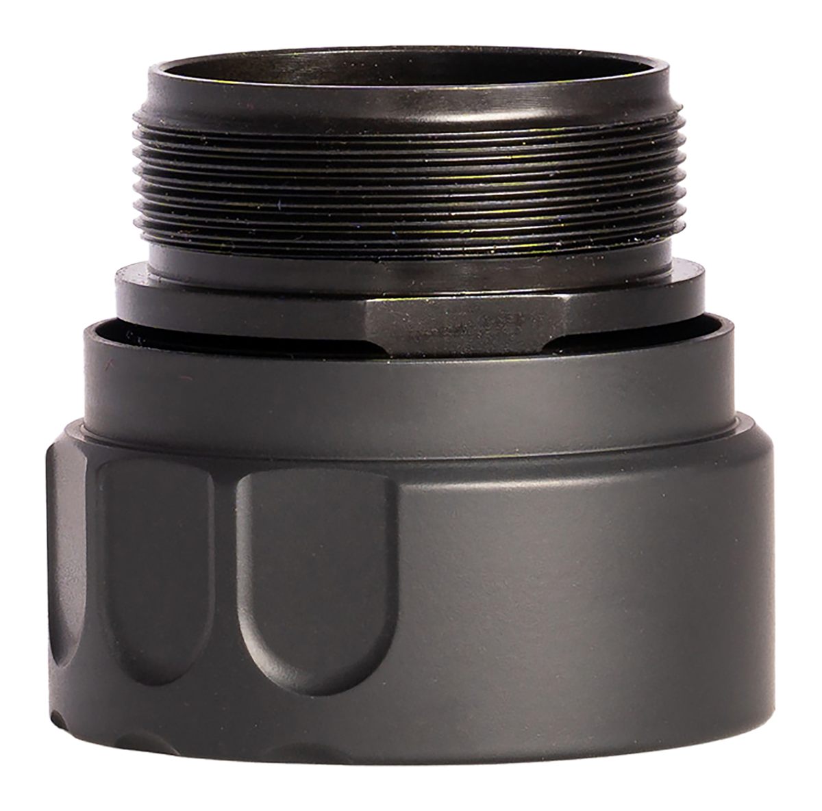 Rugged Suppressors ODTM001 Obsidian Dual Taper Mount Black, Fits 9 45