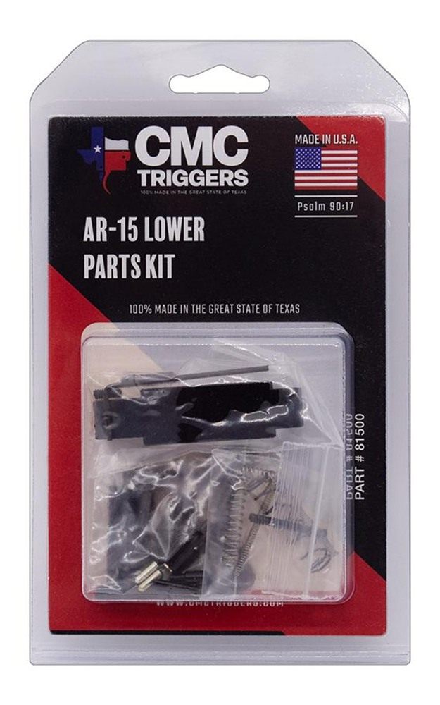 CMC Triggers 81500 Lower Parts Kit AR-15 Multi-Caliber Note: Fire control g view 3