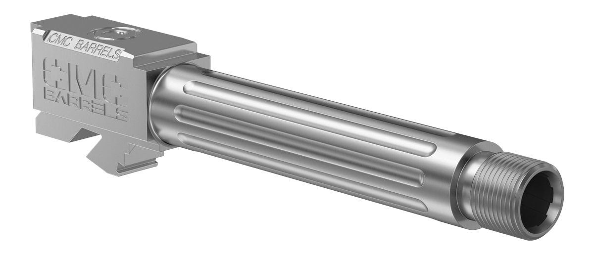 CMC Triggers 75525 Match Precision 9mm Luger 4.01in Fluted/Match Grade/Thre
