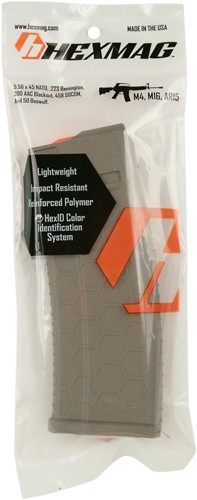 HEXMAG MAGAZINE AR-15 5.56X45 10RD FDE POLYMER SERIES 2 view 2