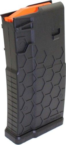 HEXMAG MAGAZINE SR-25 308 WIN 10RD BLACK POLYMER view 2
