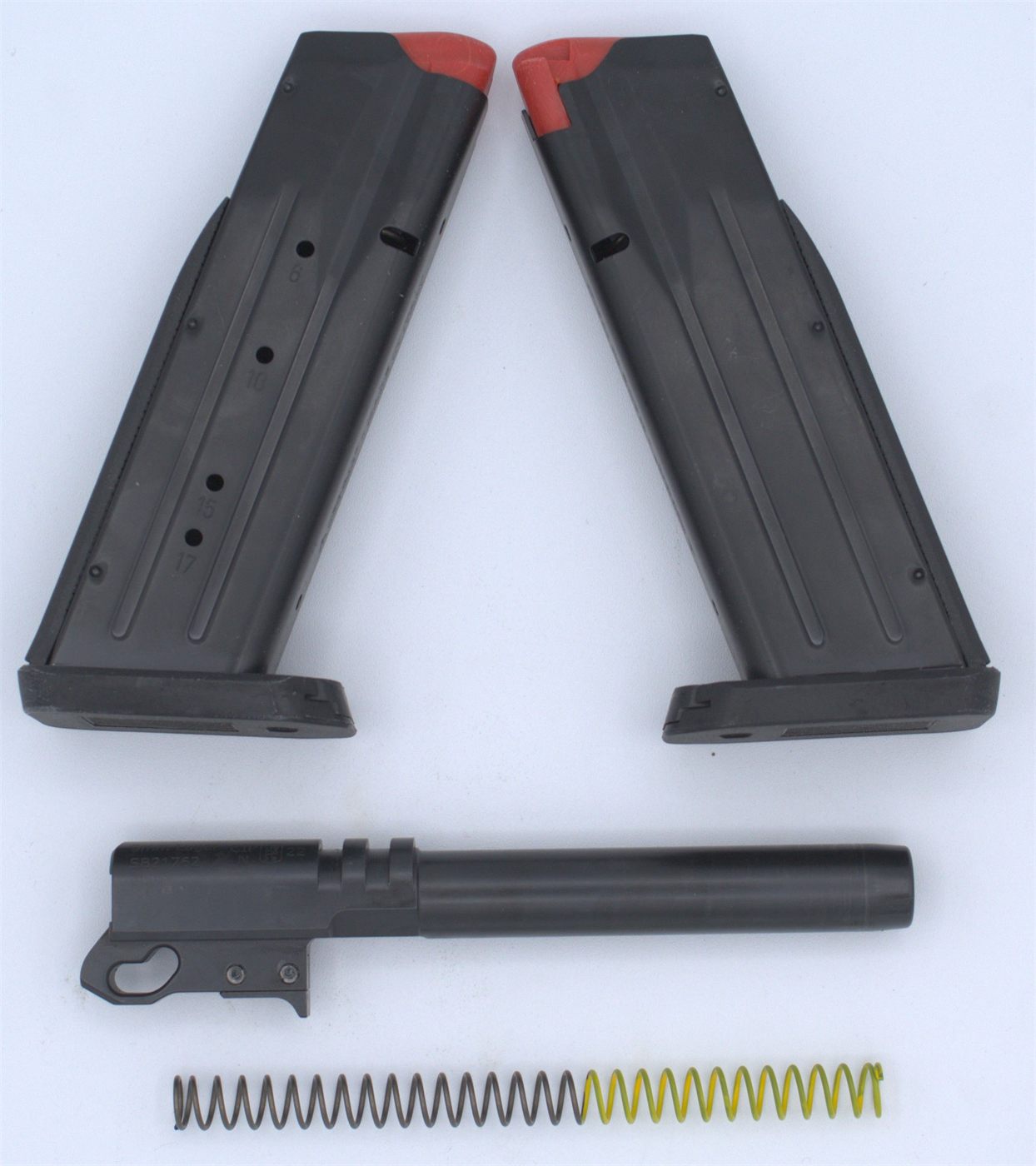 FK Brno 9mm Barrel Includes Bbl/2 Magazines Recoil Sprng