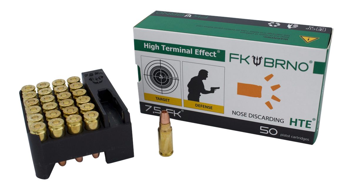FK Brno US F5 7.5FK 95gr Copper Hollow Point 50 Per Box/12 Case
