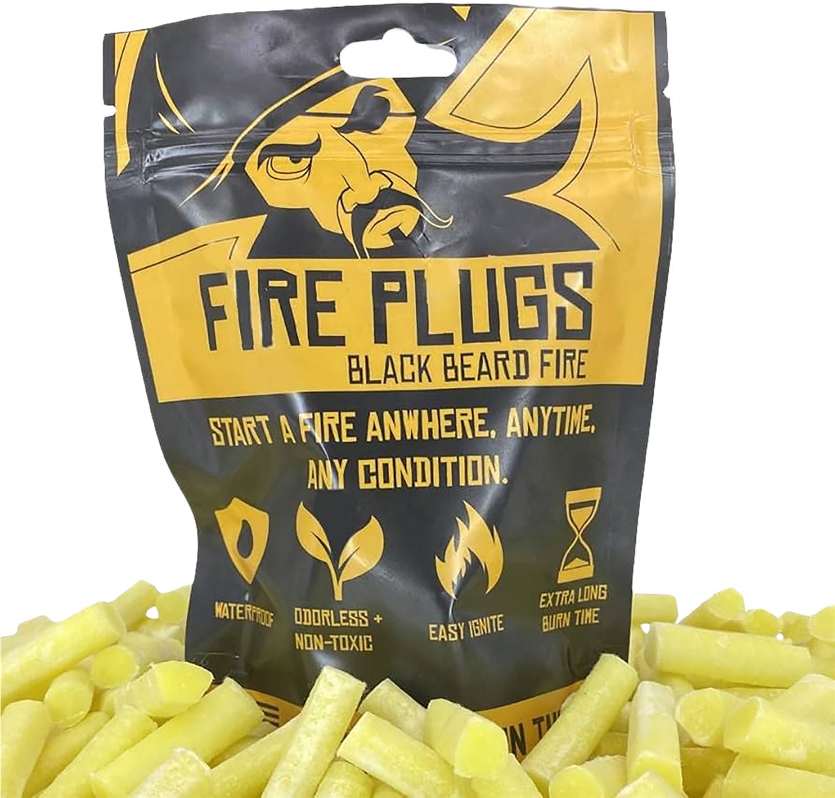 Black Beard Fire Starters PLUG 50
