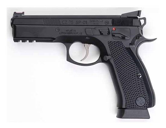 CZ CUSTOM SP-01 SHADOW 9MM FS 19-SHOT BLACK POLYCOTE FINISH view 2