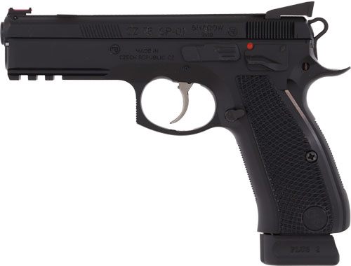 CZ CUSTOM SP-01 SHADOW 9MM FS 19-SHOT BLACK POLYCOTE FINISH view 3