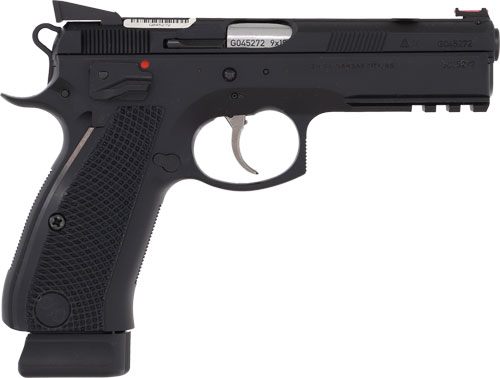 CZ CUSTOM SP-01 SHADOW 9MM FS 19-SHOT BLACK POLYCOTE FINISH view 4