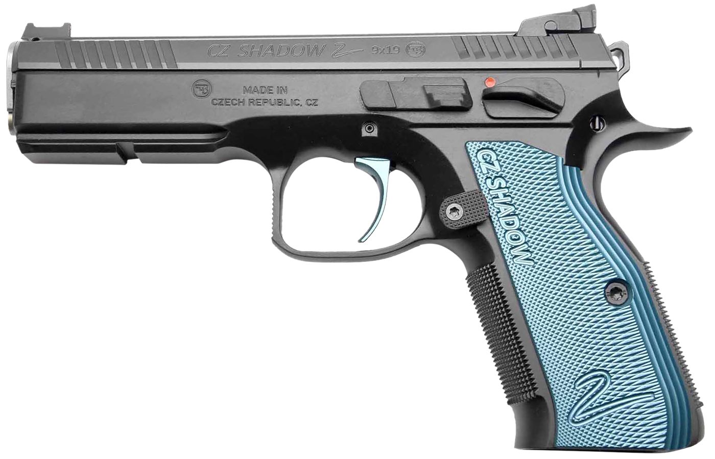 CZ Custom Shop 91039 Shadow 2 Full Size 9mm Luger 17+1 4.89in Black Accu Bu