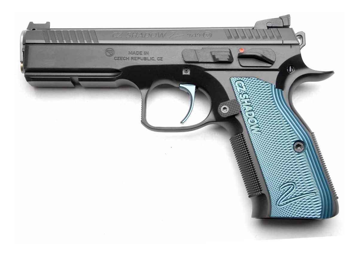 CZ Custom Shop 91039 Shadow 2 Full Size 9mm Luger 17+1 4.89in Black Accu Bu view 2
