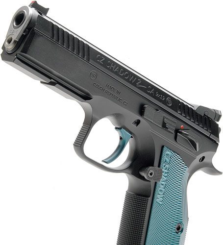 CZ Custom Shop 91039 Shadow 2 Full Size 9mm Luger 17+1 4.89in Black Accu Bu view 3