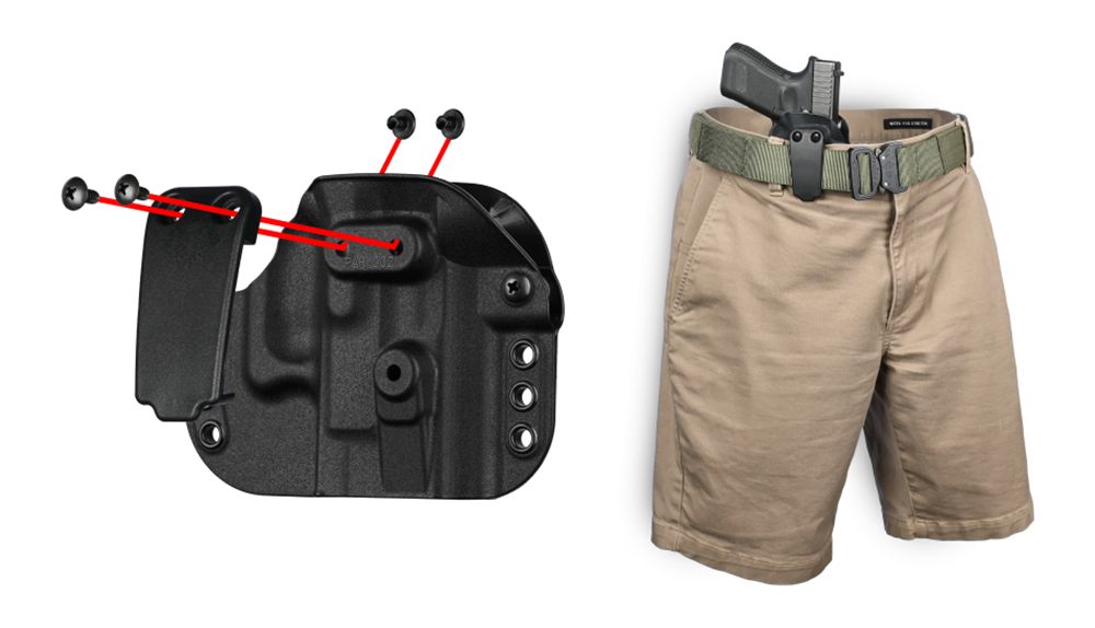 G Code Paradigm Universal Fit Holster for Small/Medium Frames Black Ambi view 6
