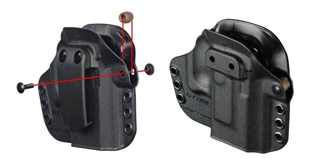 G Code Paradigm Universal Fit Holster for Medium/Large Frames Black Ambi view 5