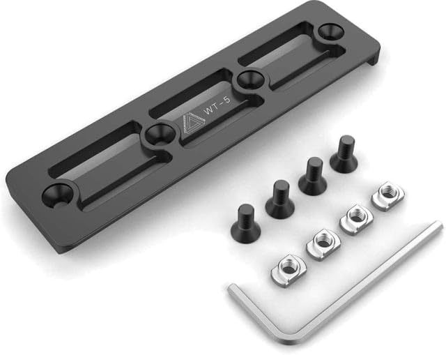 Warrior Tripods Mloc 5in Arca Plate, Aluminum, WT-5