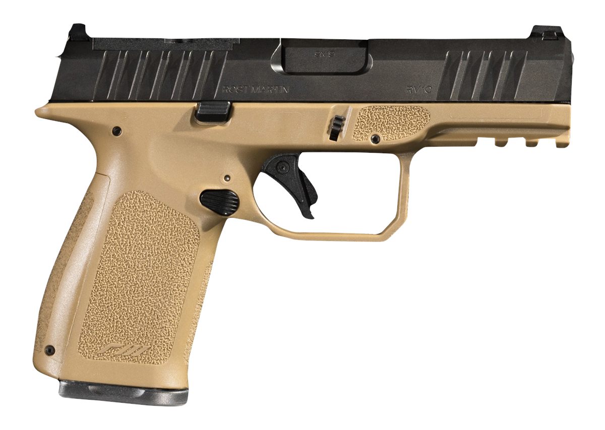 Rost Martin RM1CFDEOSP 9mm Luger 17+1 4in Black Match Grade Barrel, Tenifer