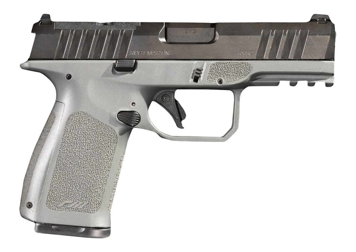 Rost Martin RM1CGRYOSP 9mm Luger 17+1 4in Black Match Grade Barrel, Tenifer