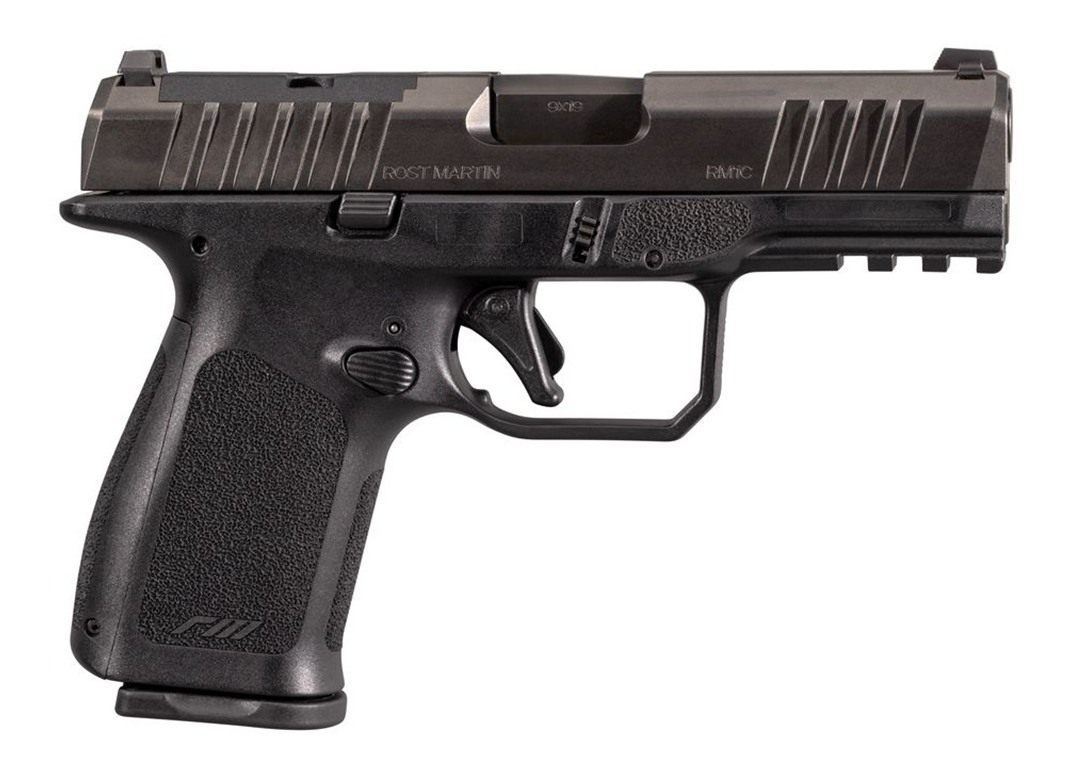 Rost Martin RM1C Handgun 9mm Luger 10rd (2) Magazines 4in Barrel Black Opti