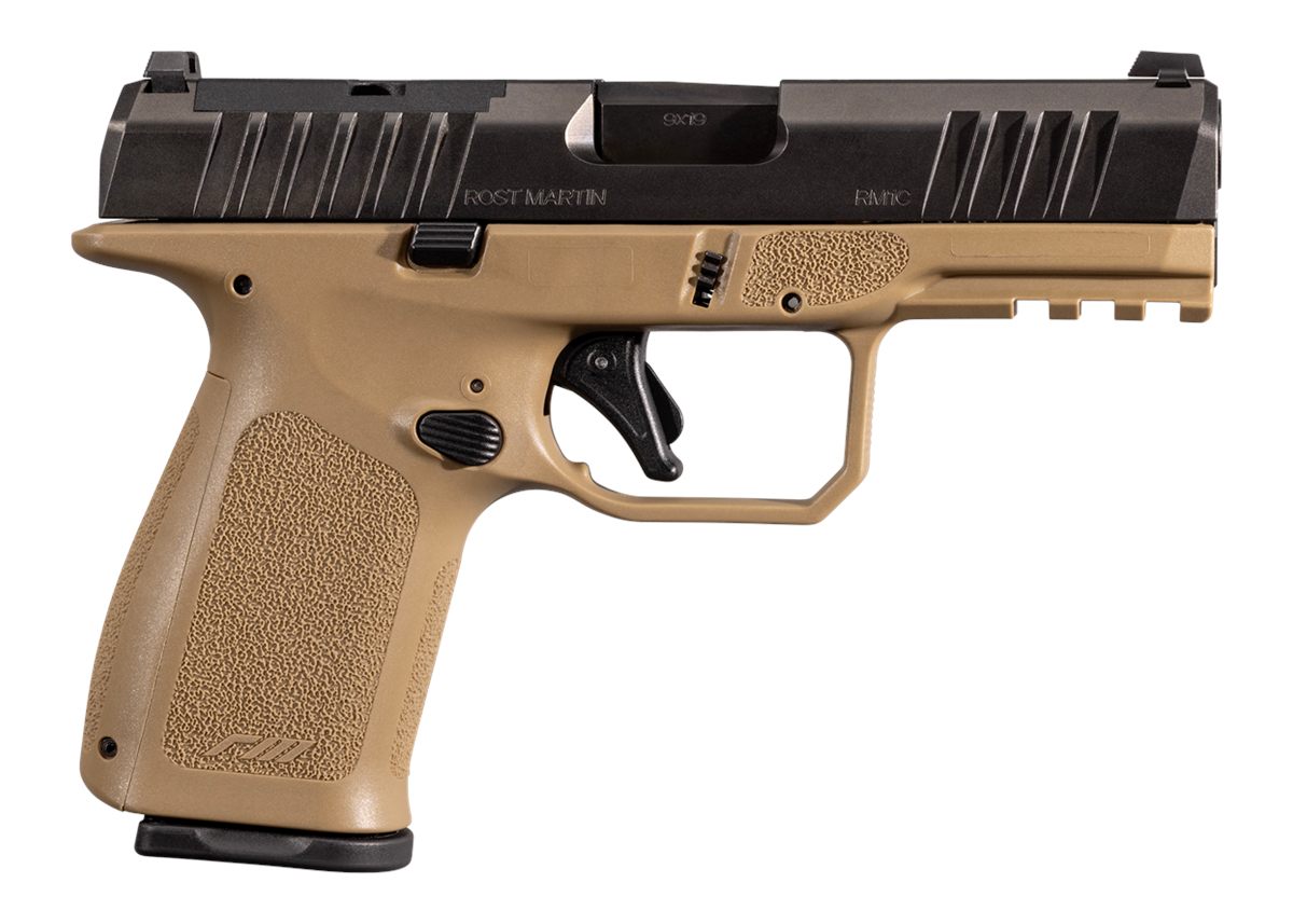 Rost Martin RM1CFDEOSP10CA CA Compliant 9mm Luger 10+1 4in Black Steel Barr