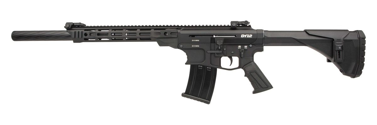 Derya Arms Firearms DY1218US Namlu 12 Gauge Semi-Auto 3in 5+1 18in Black Me