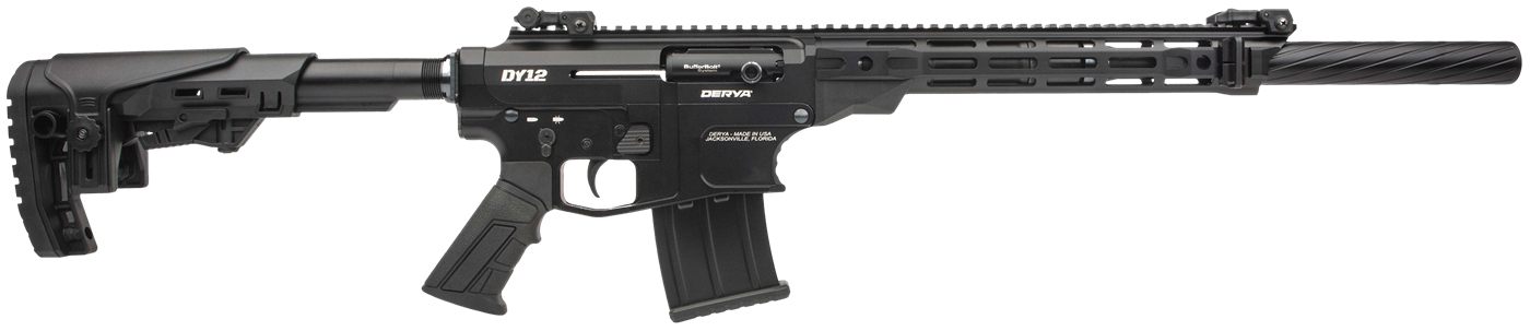 Derya Arms Firearms DY1218US Namlu 12 Gauge Semi-Auto 3in 5+1 18in Black Me view 2